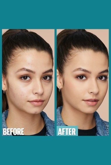 maybelline foundation fitme matte poreless face 109