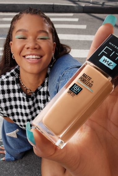 maybelline foundation fitme matte poreless face 130