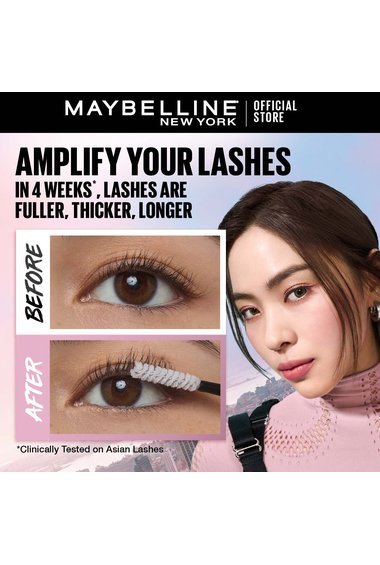 Close up on mascara brush - Maybelline Lash Sensational Sky High Washable 800 blackest black